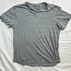 Two-Button Henley -  Public Opinion